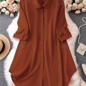 SHEIN Curve shirt dress